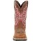 Durango Lady Rebel, Women's Composite Toe Western Work Boot, Briar Brown/Rusty Red, 9, DRD0220 DRD0220 - alternate 5
